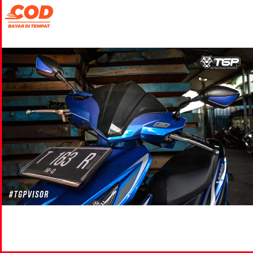 Visor Tgp Vario 110 New Led Visor Vario 110 Fi Tgp Tameng Vario 110 Fi Tgp Windshield honda Vario 11