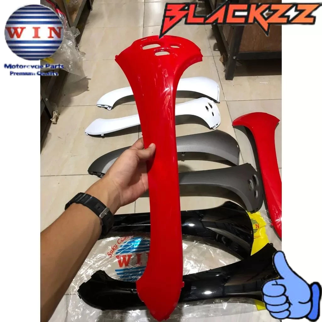 Legshield Luar KANAN KIRI Scoopy 2020 2021 2022 2023 2024 MERAH K2F Original WIN / SAYAP DEPAN KANAN
