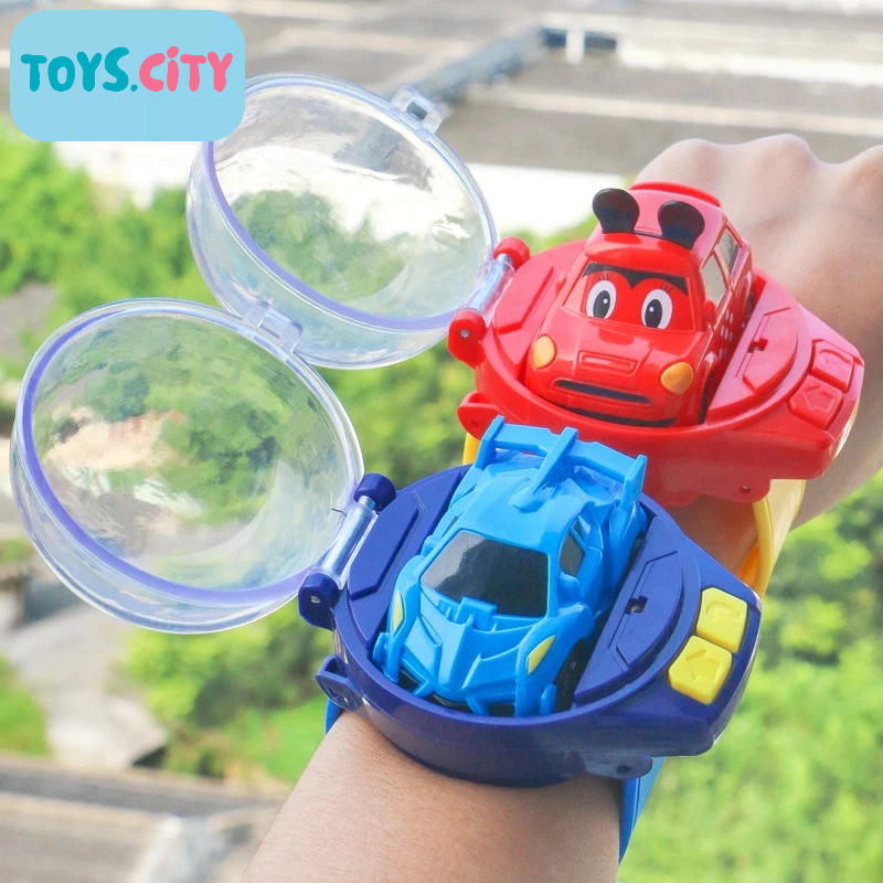 Jam tangan Mobil Mini Watch Jam Tangan Karakter Mobil  RC Lucu