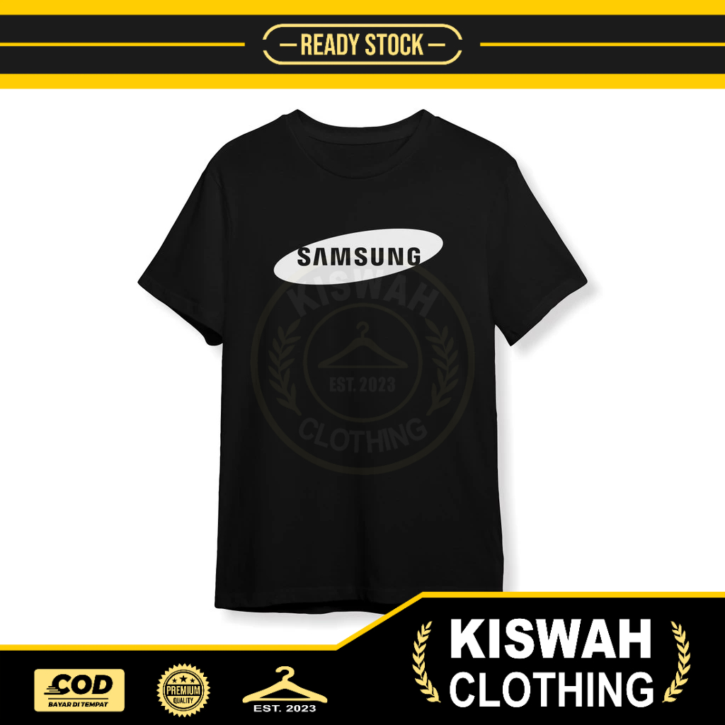 Kaos Tshirt Samsung 2 Logo Baju Perusahaan