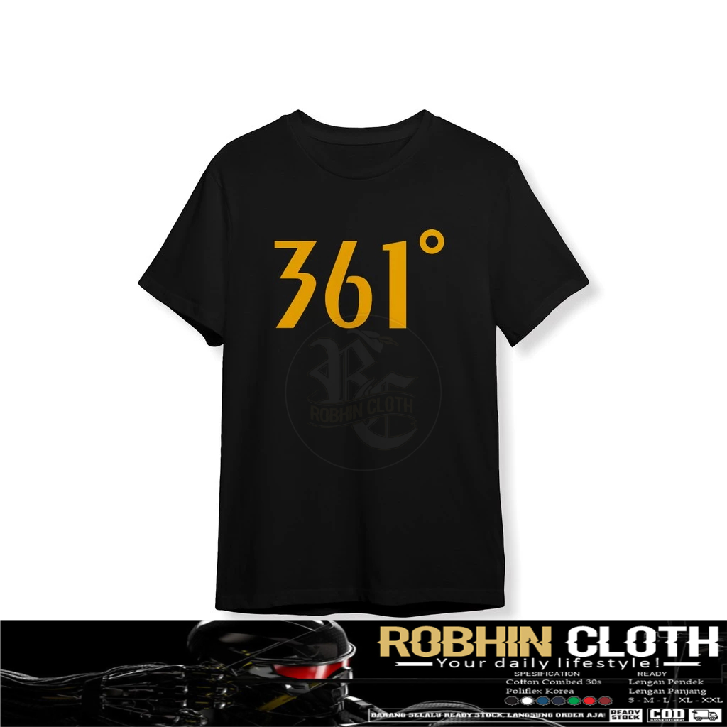 Kaos Baju 361 DEGREE Baju Sport