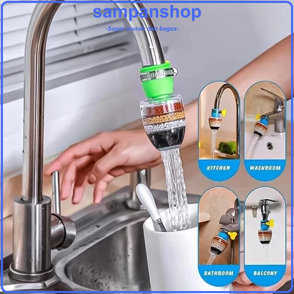 SAMBUNGAN KRAN AIR - SARINGAN KEPALA KRAN FILTER AIR 6X PENYARINGAN - SARINGAN AIR / FILTER Filter A