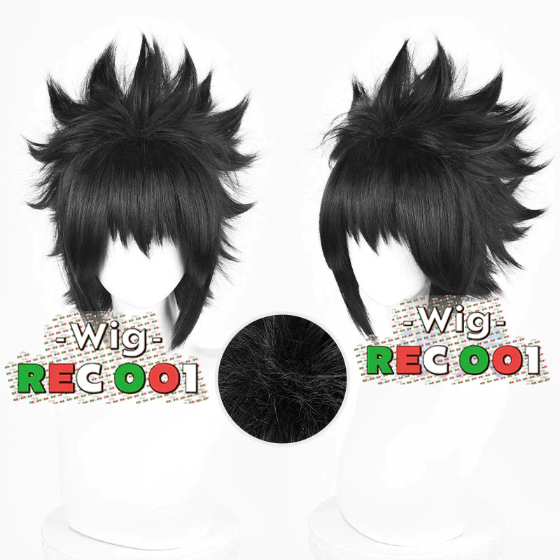 M 30cm Wig Uchiha Sasuke Cosplay Naruto Orang Dewasa/Anak-Anak Dapat Menggunakannya