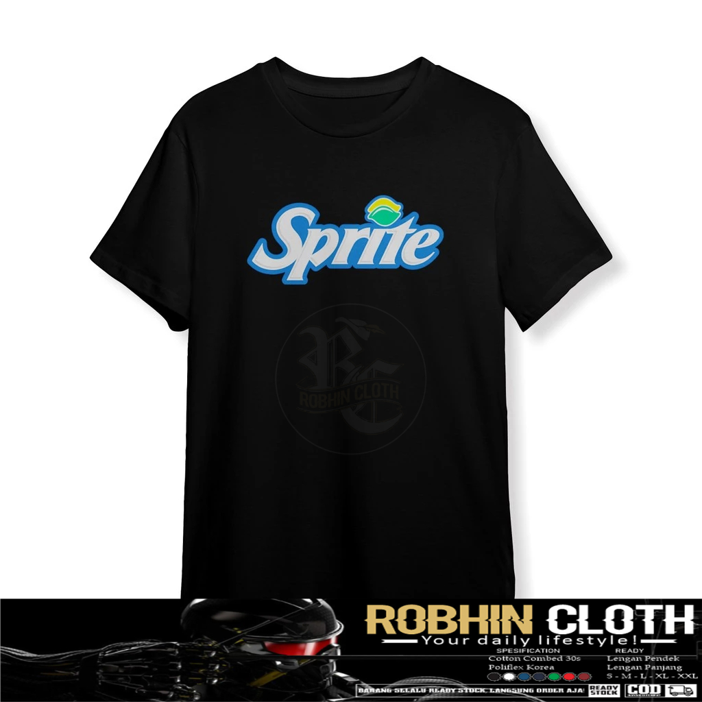 Kaos Baju Sprite Logo V3 Kaos Distro