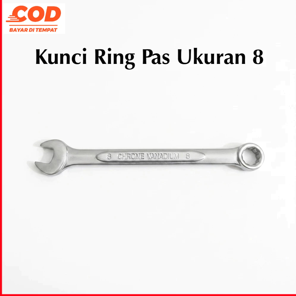 Kunci Ring Pas Branch Ukuran 8 Mm
