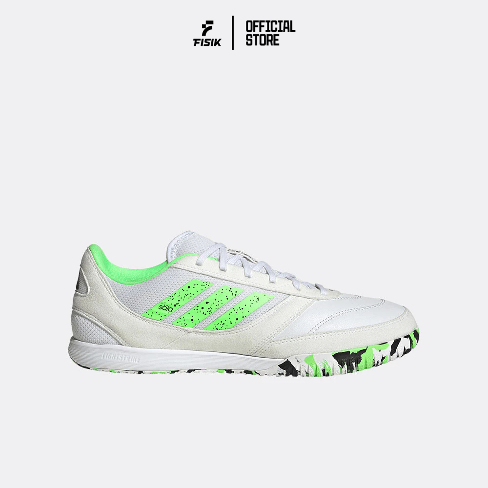 ADIDAS TOP SALA COMPETITION II-CLOUD WHITE/LIME BURST ADIJH6294