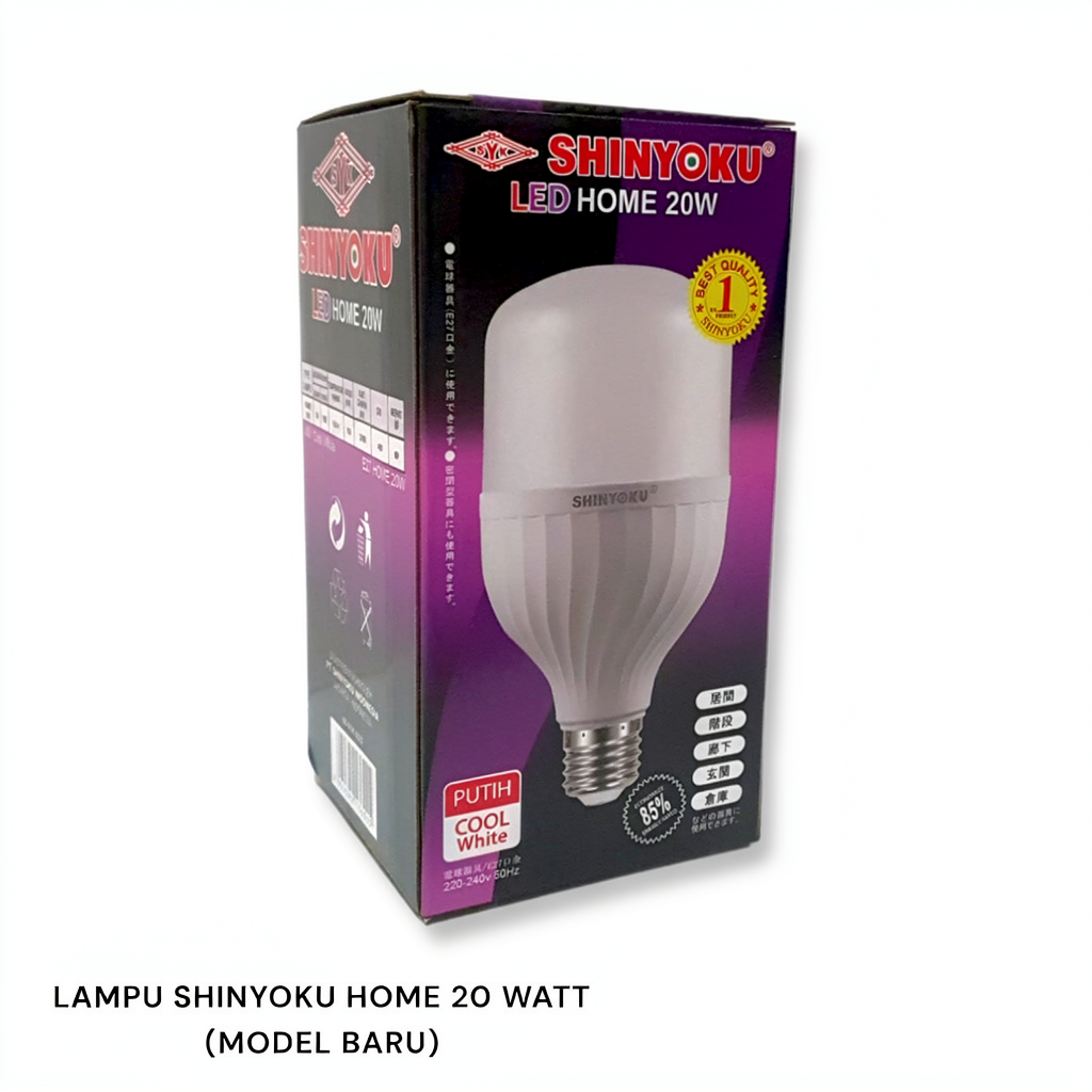 Lampu Led Shinyoku Home 20 Watt / Lampu Shinyoku 20w