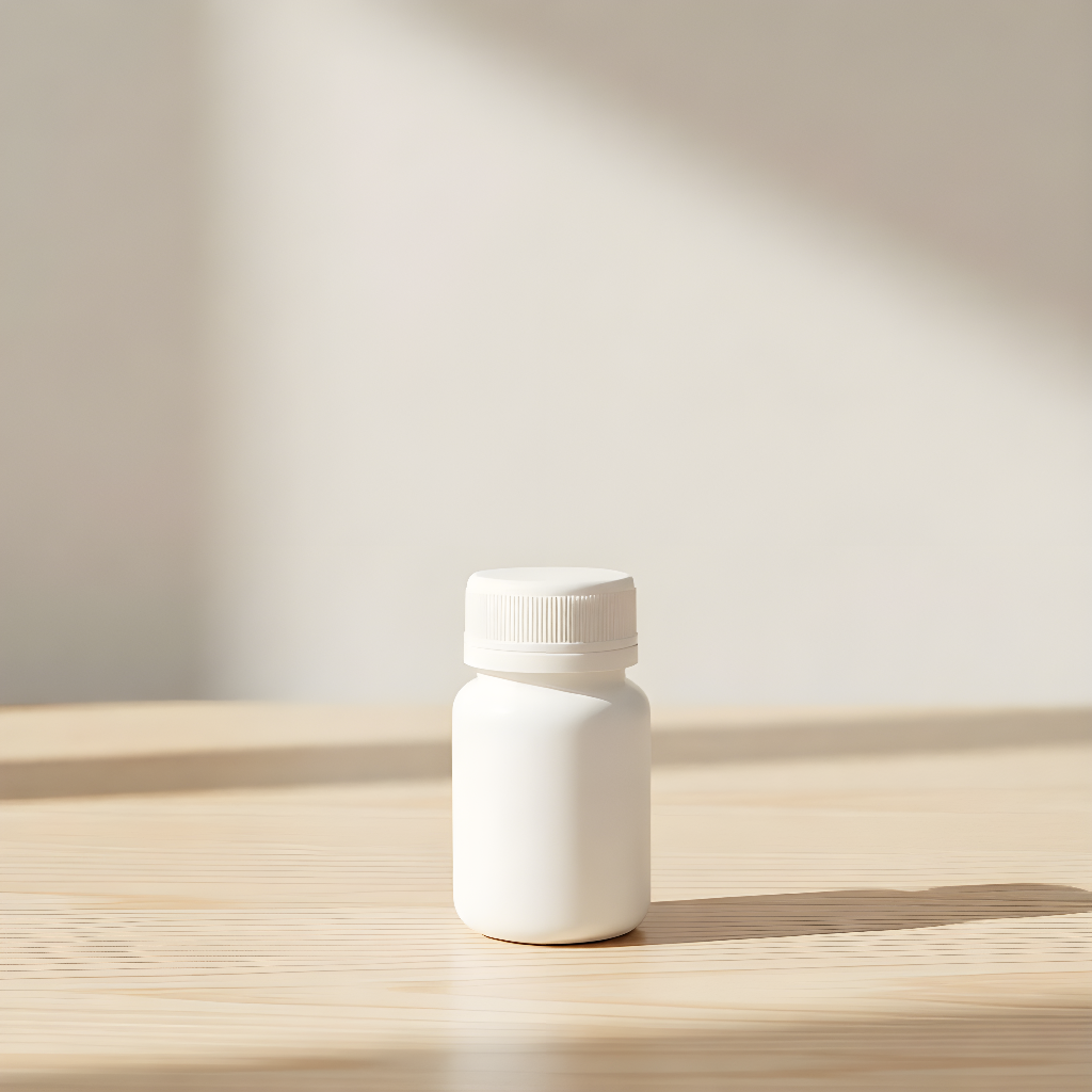 botol kapsul ester 60ml / botol ester c 60ml / botol kemasan kapsul tablet