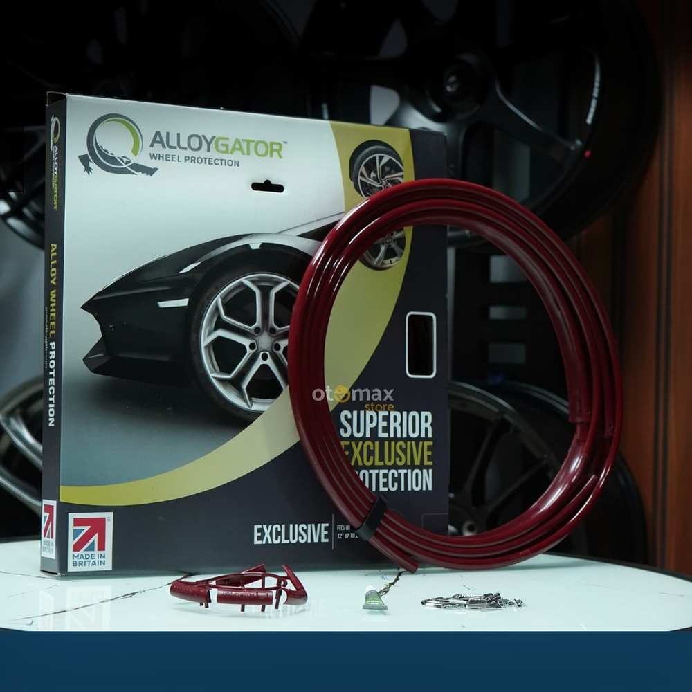Pelindung Velg Mobil Alloygator Exculisive Red