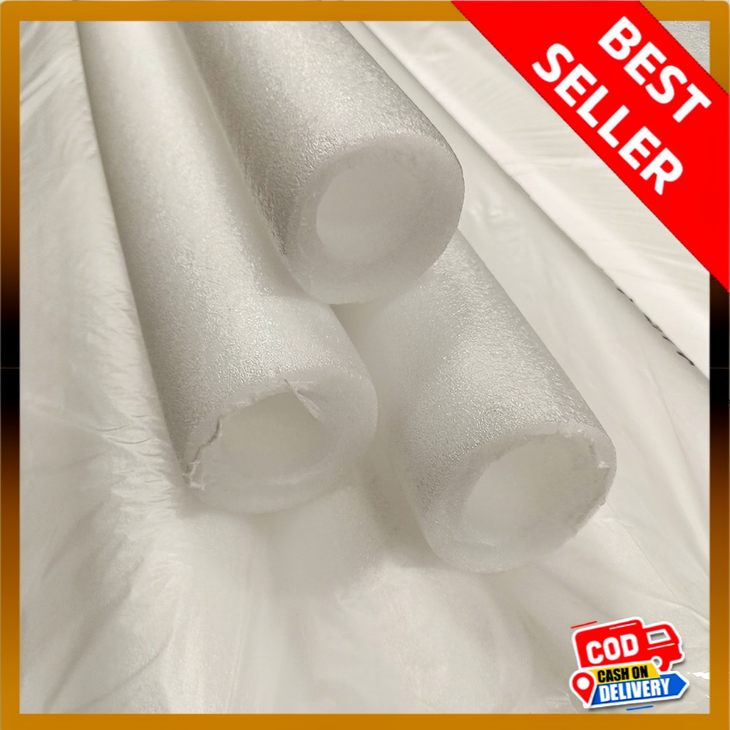 Foam Busa warna putih Bulat 2 meter Foam Busa Elastis untuk bunga Floral kering dekorasi lamaran dan