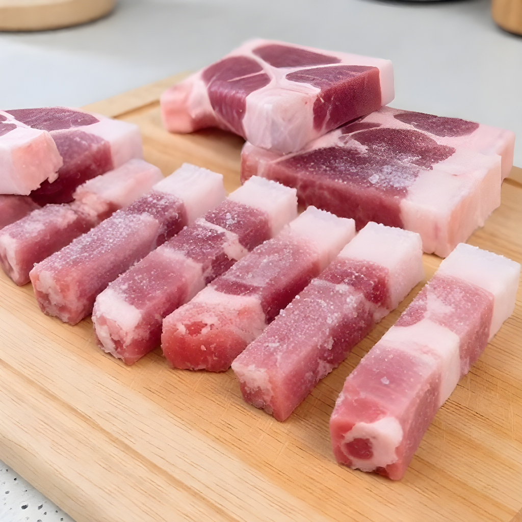 Daging Babi Paha Potong Dadu - Untuk Babi Rica / Babi Kecap 500 Gr