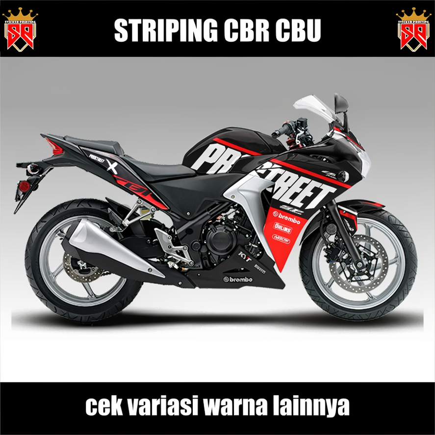STRIPING SYIKER CBR CBU 150 OLD/LAMA HONDA CBR 150 CBU