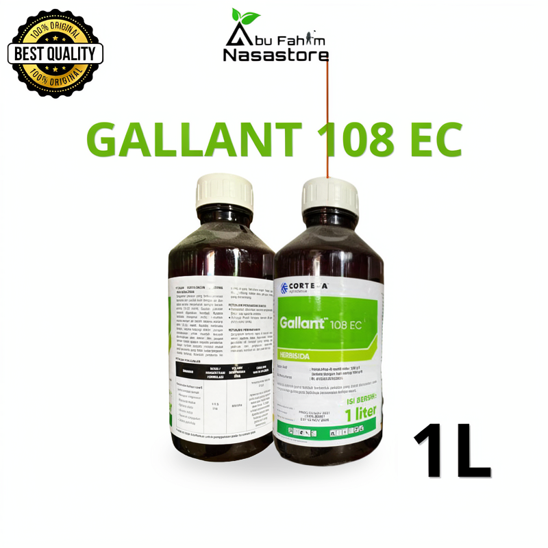 HERBISIDA GALLANT 108 EC 1 LITER / PEMBASMI GALANT 108 EC / HERBISIDA GALAN 108 EC