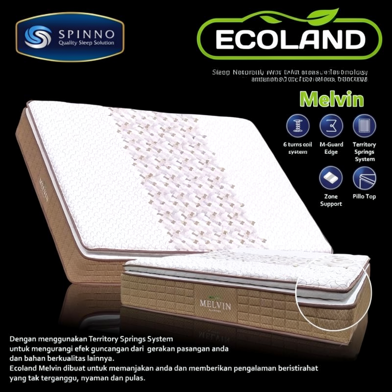 SPRINGBED ECOLAND MELVIN BY Spinno