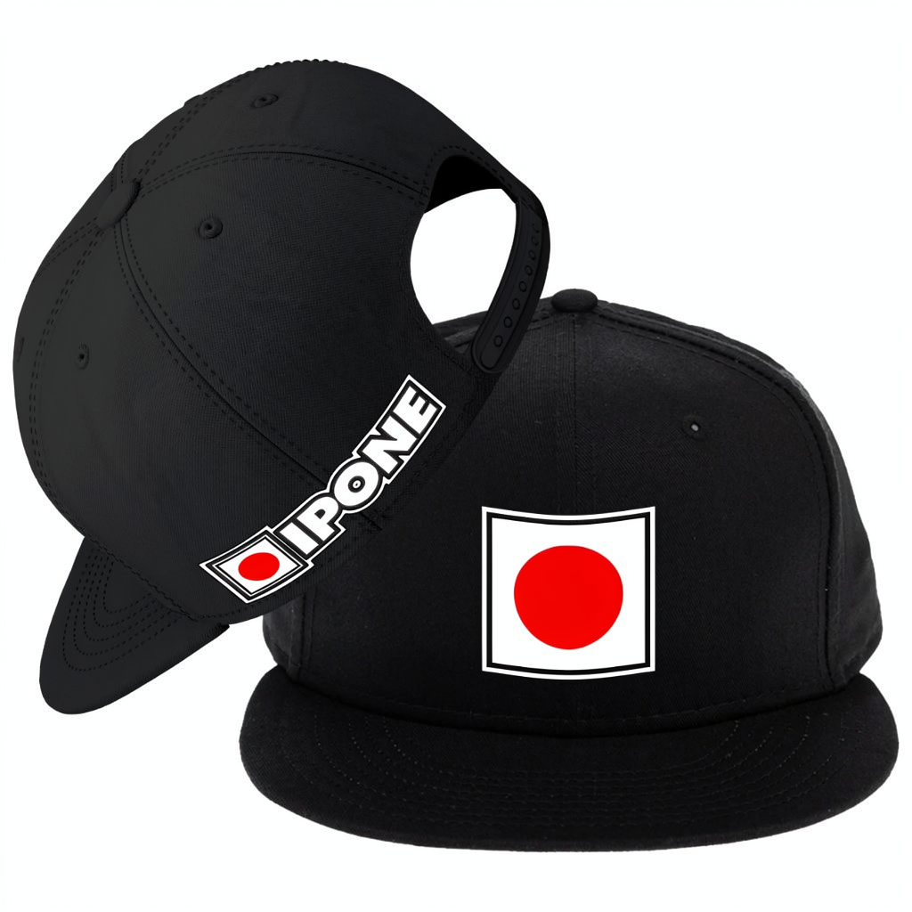 Topi Snapback Topi Trucker Jaring IPONE OIL Unisex