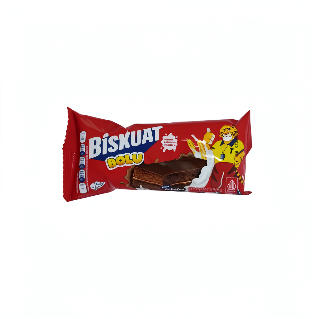 BISKUAT BOLU RASA COKELAT 16 GR