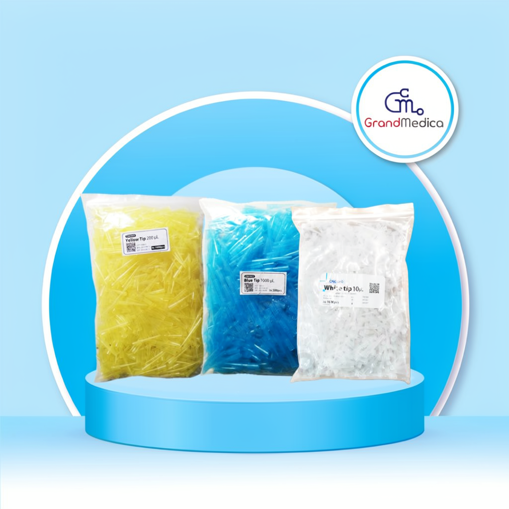 Yellow Tip Micropipet OneMed / Mikropipet Tips Kuning Onemed / Yellow Tip Onemed - Pak Isi 1000