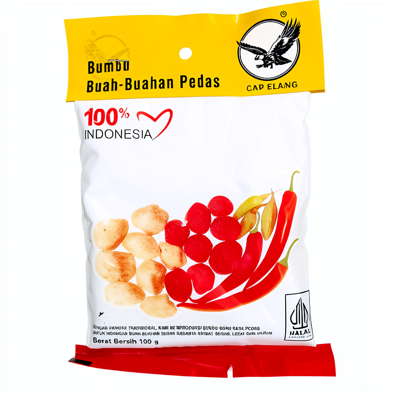 bumbu buah pedas /garam buah cap elang 100gram