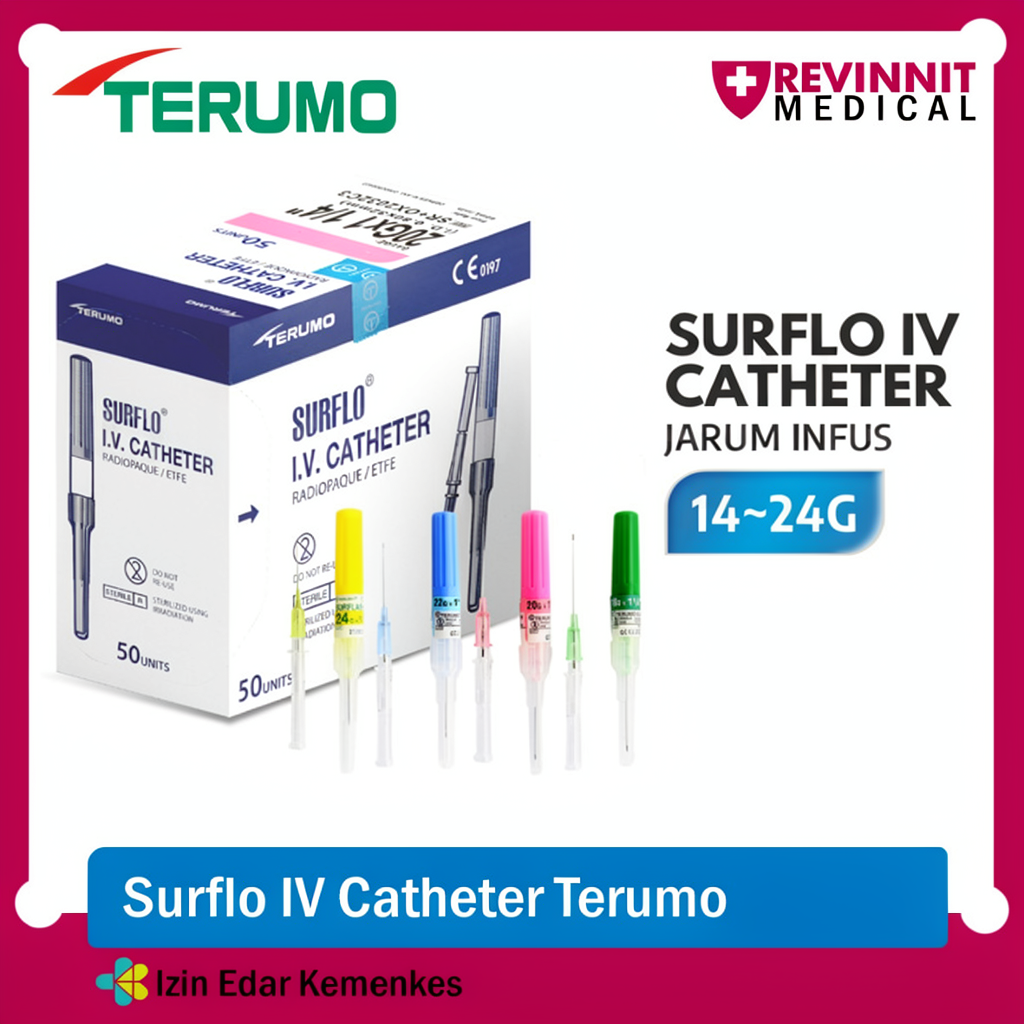 TERUMO Surflo IV Catheter Abbocath Abocath 18G 20G 22G 24G