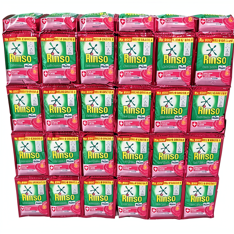 RINSO CAIR BARU 500an 20gram isi 10 sachet variasi gold, rose, ungu