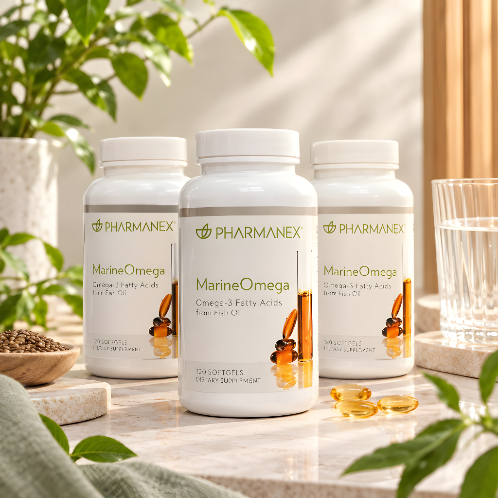 Pharmax Marine Omega 120 Softgels Suplemen Omega-3 Dengan Minyak Krill Original
