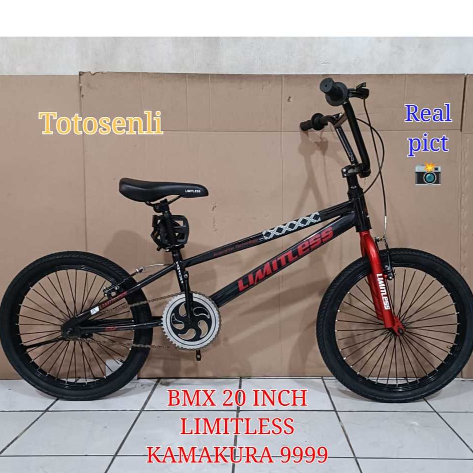 sepeda anak bmx 20 inch limitless 9999 sepeda anak laki laki