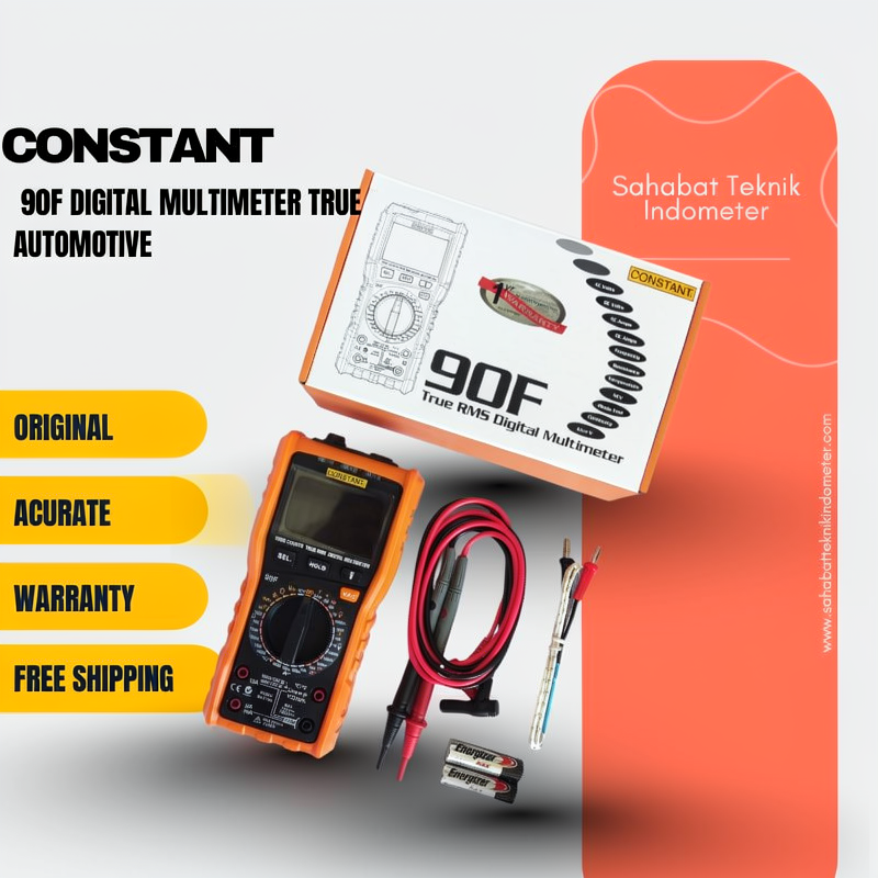 Digital Multimeter Constant 90F True RMS 9999 Counts