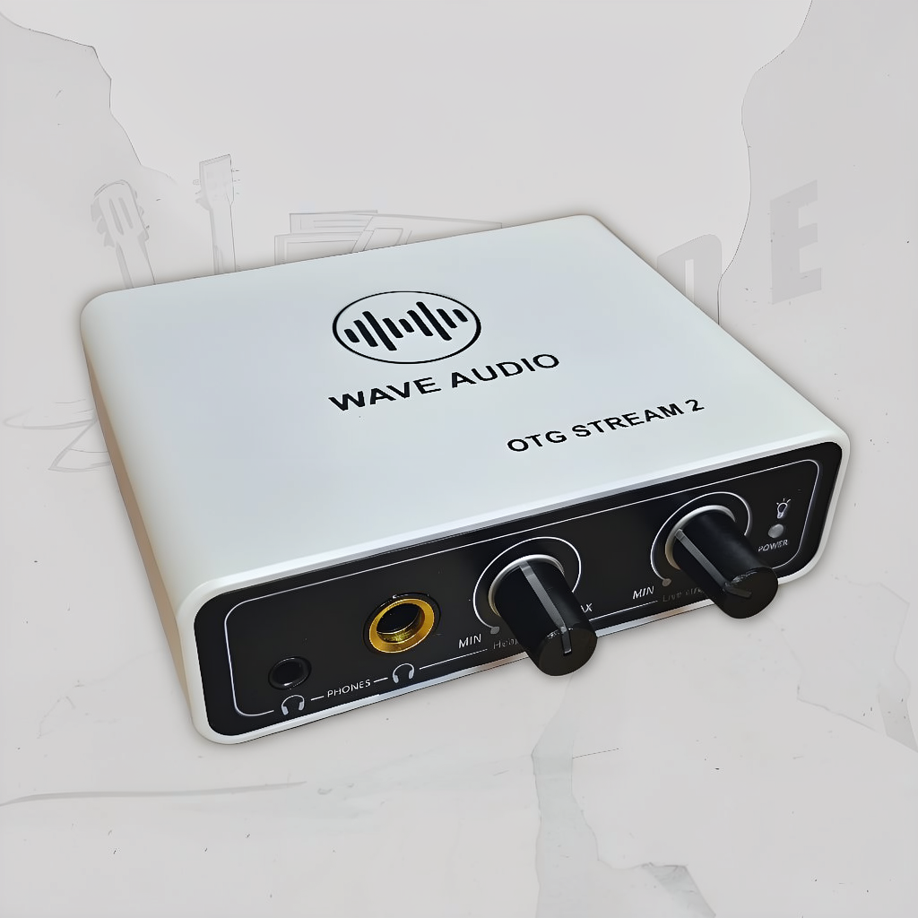 WAVE AUDIO OTG STREAM 2 STEREO 24 BIT Live sound card converter