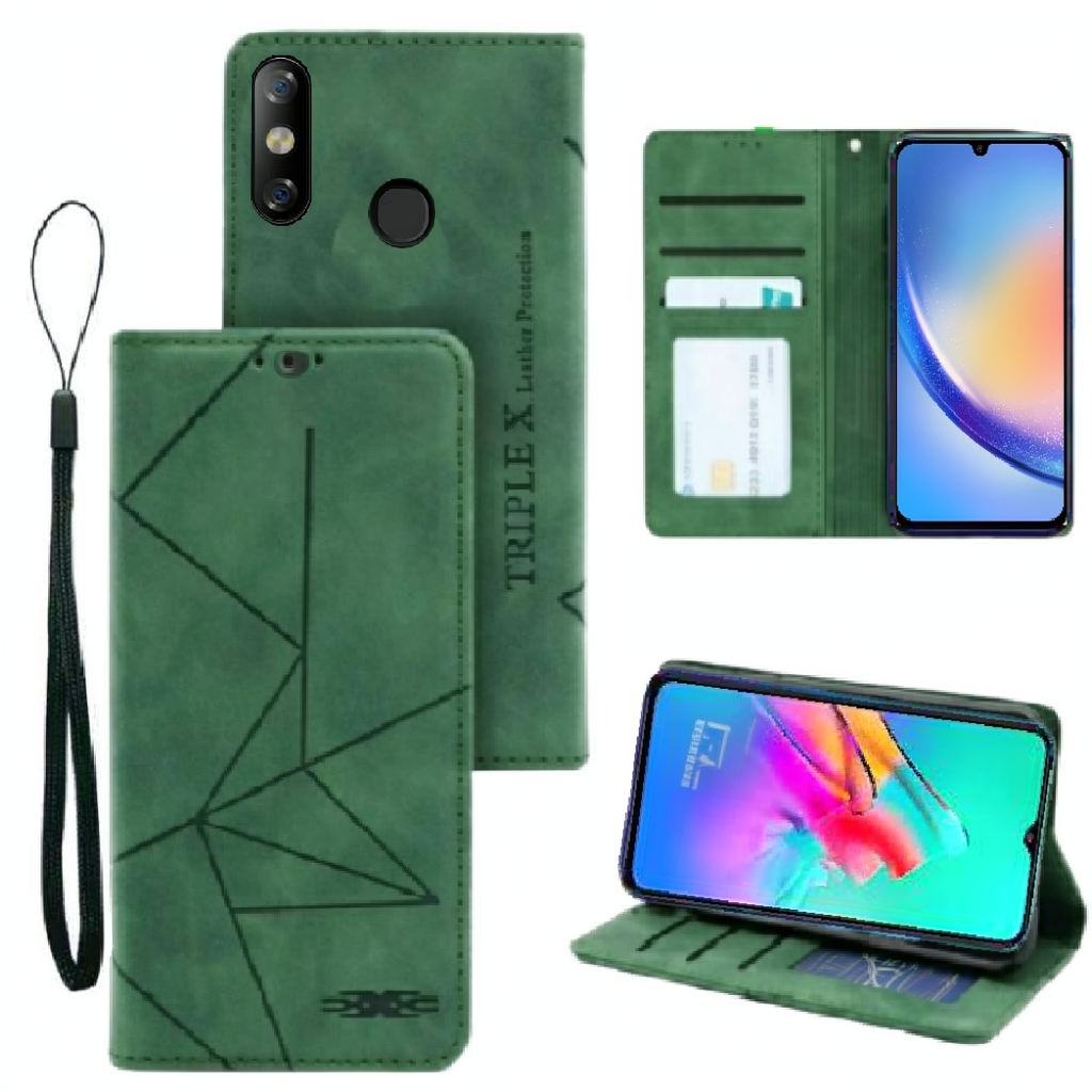 Case Dompet  HP Flip Kulit Motif Wallet Cover untuk XIAOMI REDMI NOTE 5 XIAOMI REDMI NOTE 5 PRO