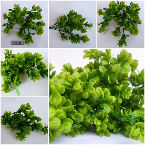 Daun Rumput kecil Plastik Artificial