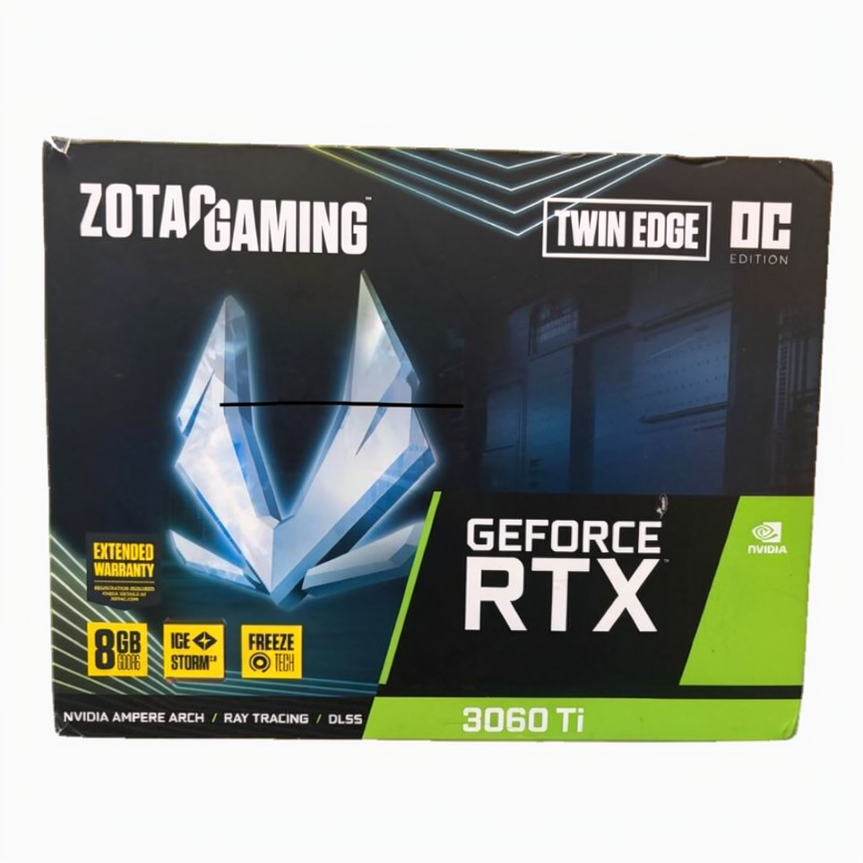 VGA Nvidia Zotac RTX 3060Ti 8GB Mulus Terawat