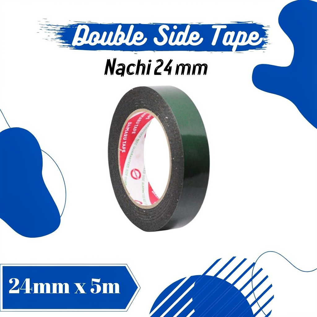 Tape/Lakban Nachi/Nachi Tape/Solasi Nachi/Double Tape/Lakban/Lakban Hitam