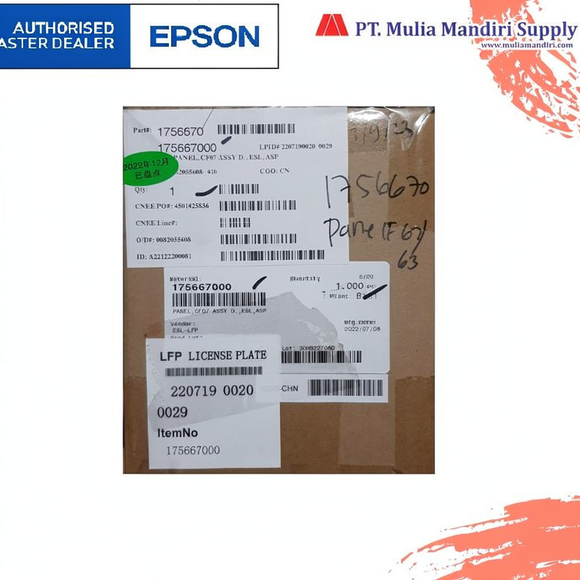 1756670 - PANEL ASSY SC F6270 / F6330