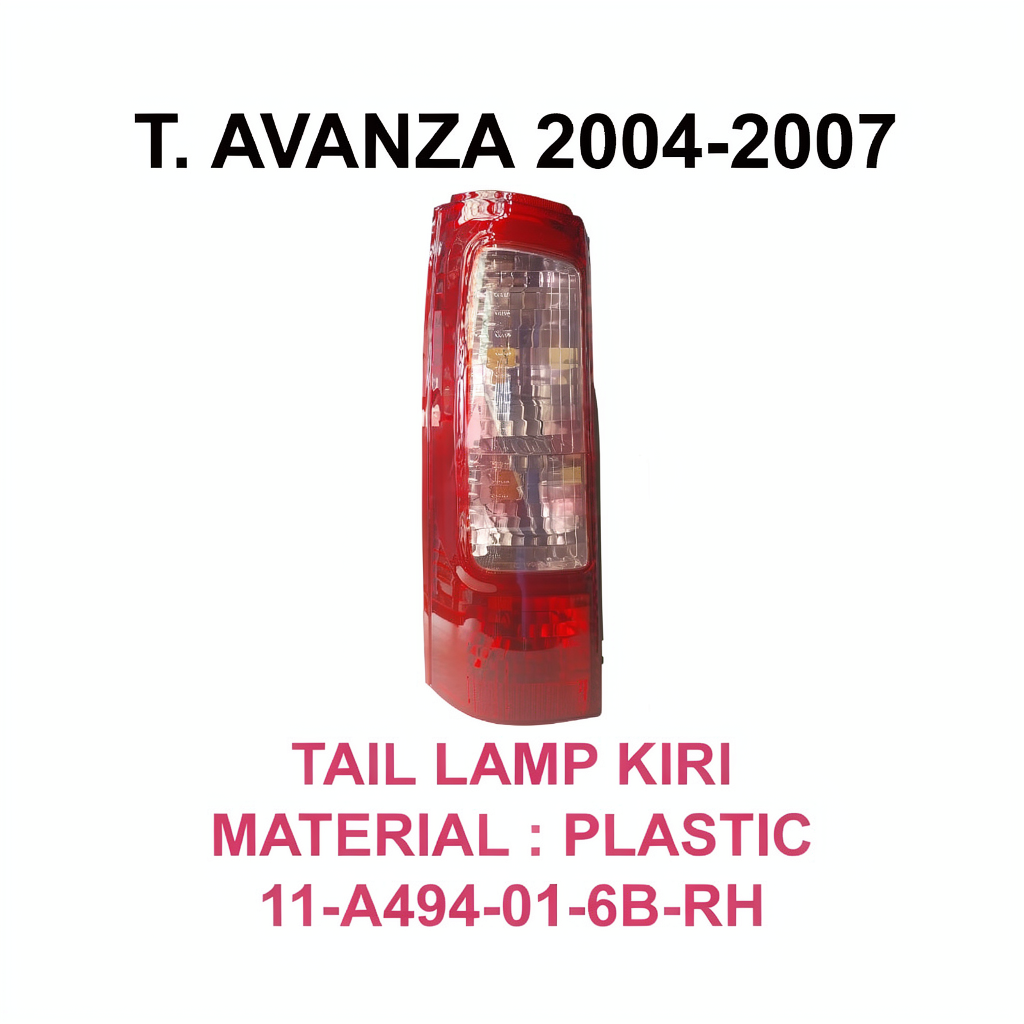 LAMPU STOP BELAKANG KIRI AVANZA 2004-2007