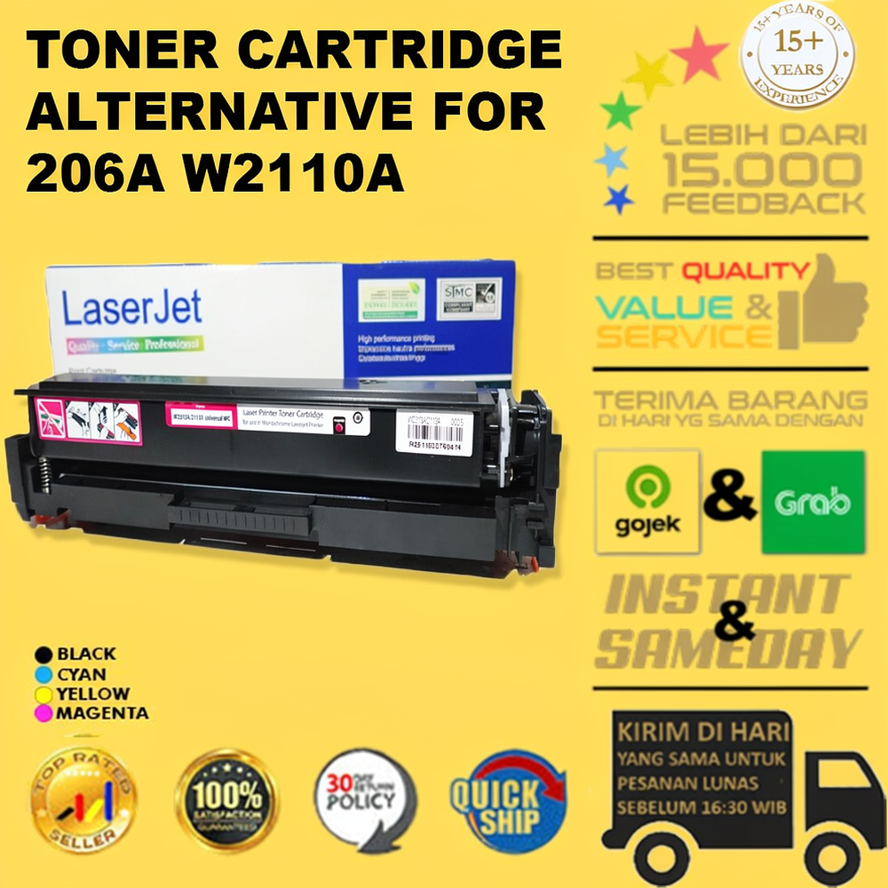 Toner Compatible W2110A 206A