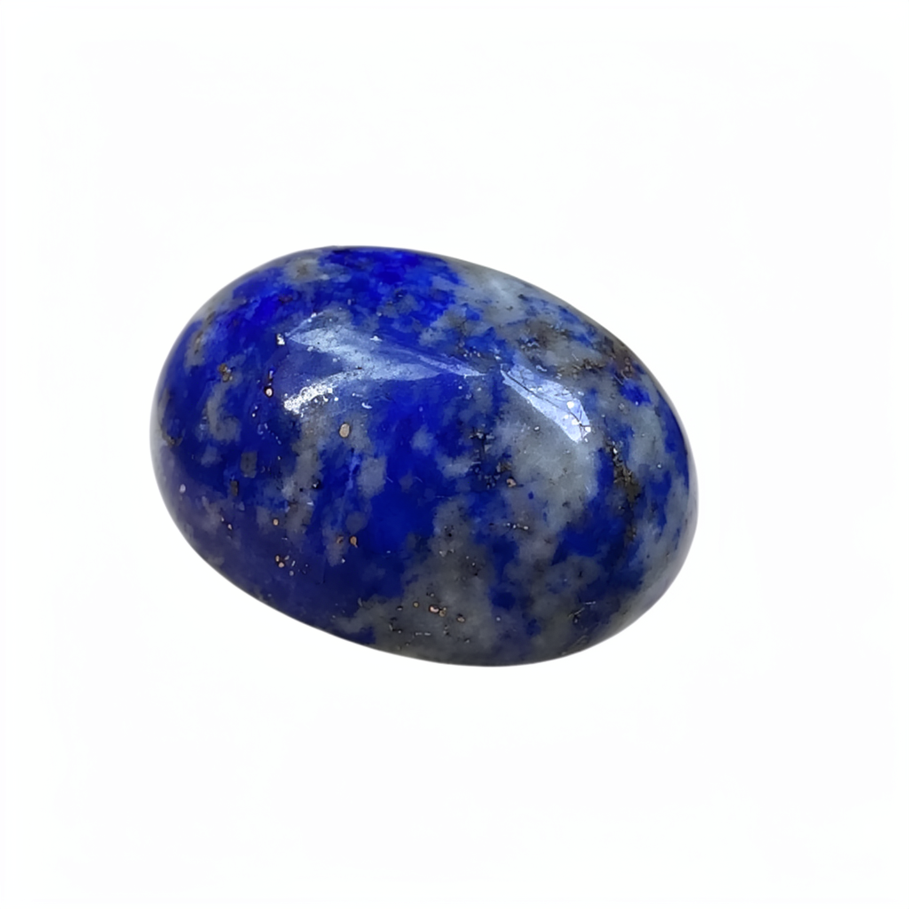 Batu Akik Lapis Lazuli Serat Emas HQ