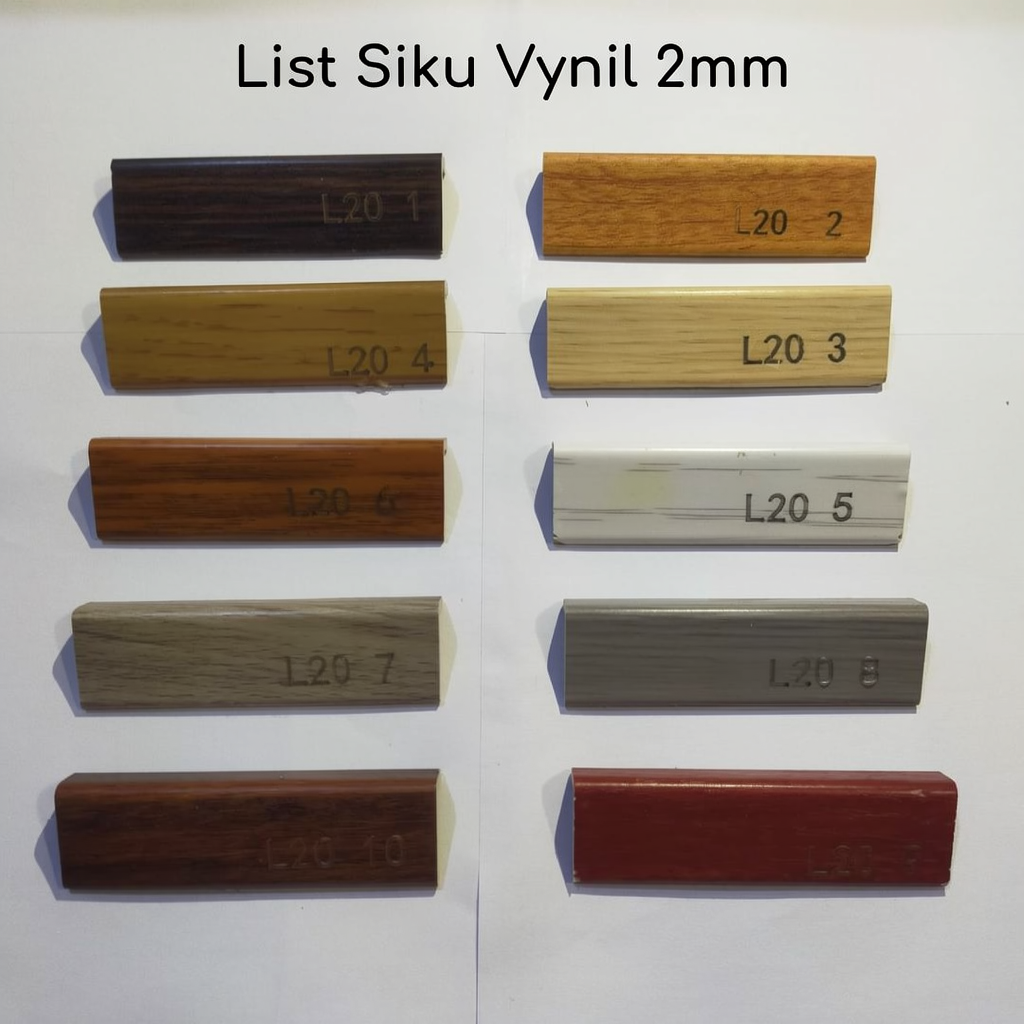 List Siku L PVC 2cm
