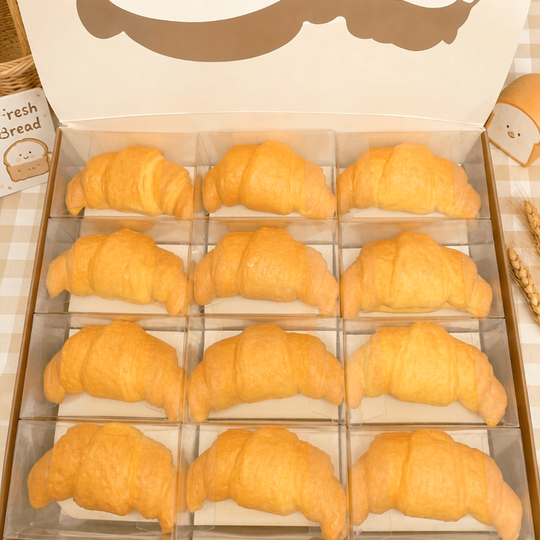 Squishy Roti Croissant Beraroma Wangi Harum / Sweet Scented Croissant Bread Squishy