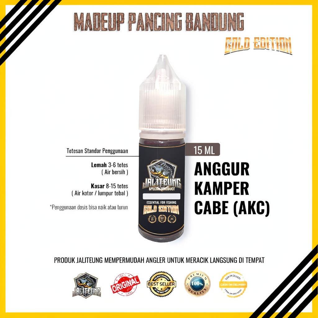 Essen jaliteung Anggur Kamper Cabe AKC 15ML