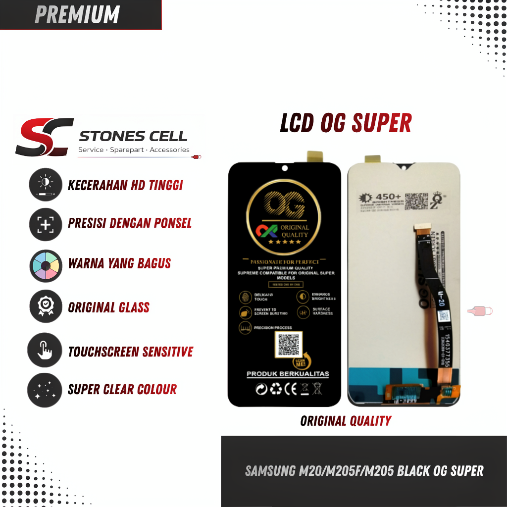 LCD SAMSUNG M20 M205G_BRADER