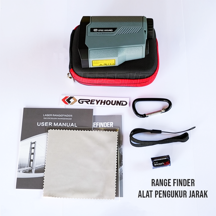 Range Finder Greyhound RFX-5650 / Laser Range Finder Greyhound / Pengukur Jarak digital