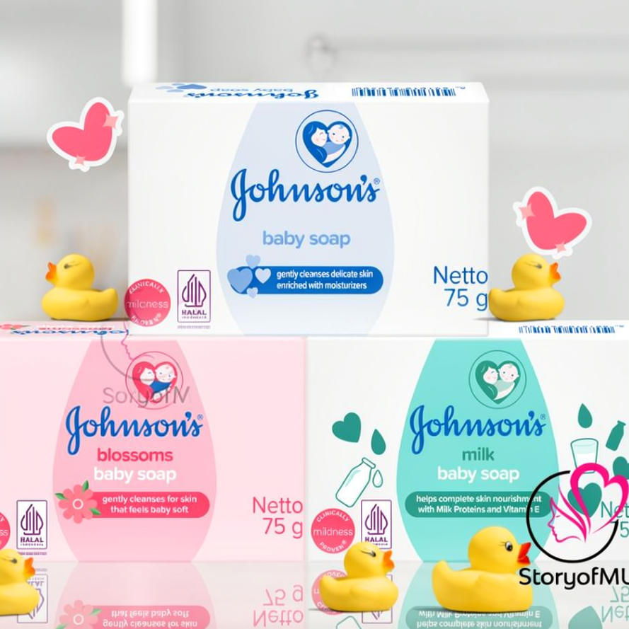 JOHNSON'S Johnson Baby Bar Soap 75gr - Sabun Batang