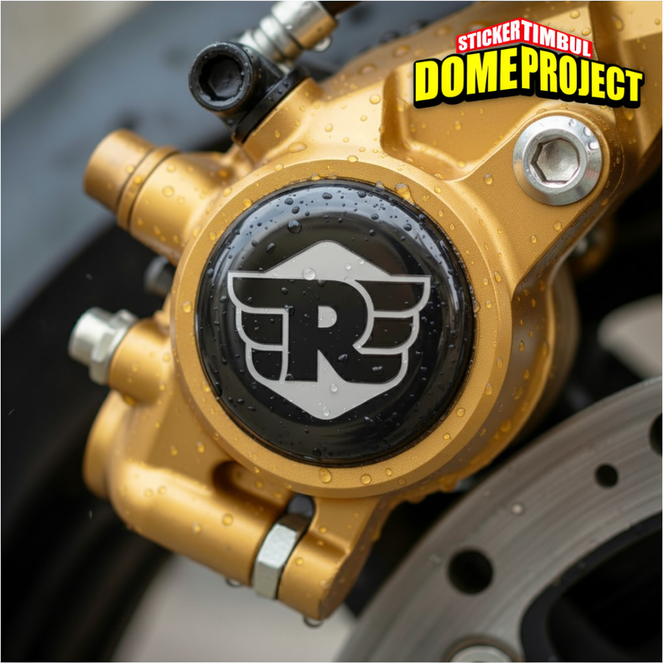 STIKER ROYAL ENFIELD TIMBUL EMBLEM LENTUR KALIPER REM AKSESORIS YAMAHA HONDA SUZUZI KAWASAKI AESTHET