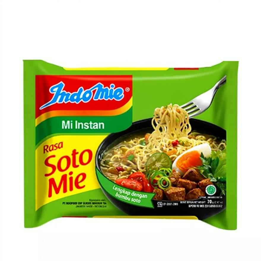Indomie Soto Mie 1 Dus / Indomie Soto 1 Dus