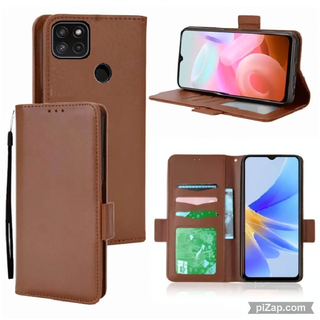 Case Dompet Hp Realme ️C21 Realme ️C21Y Case Dompet Casing HP Flip Kulit Case Wallet Leather Cover