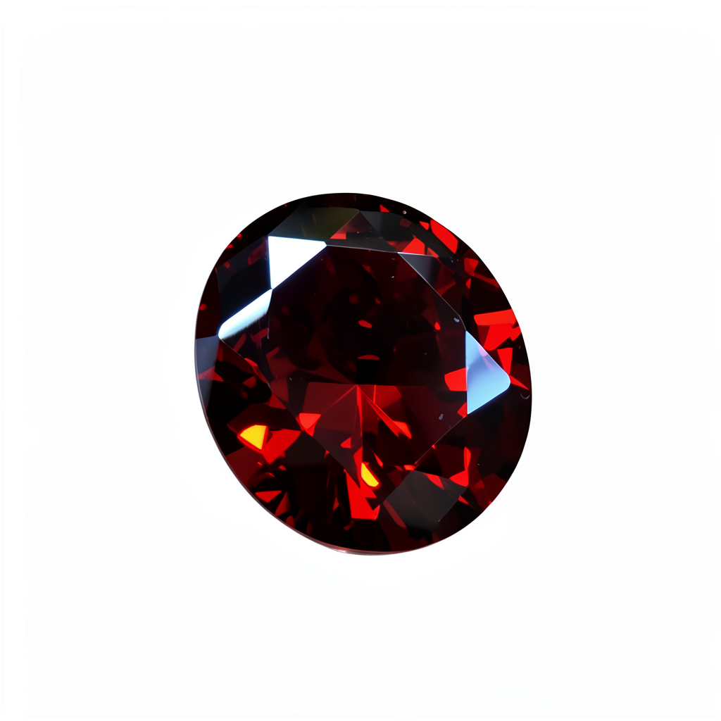 Batu Permata Pyrope Garnet Big HQ