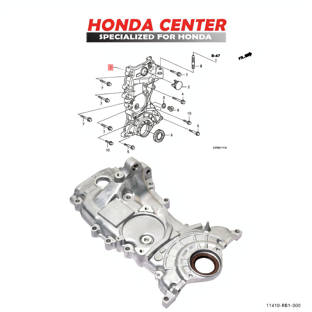 Cover Case Assy Chain Rantai Timing Jazz S Rs Ge8 2008 2009 2010 2011 2012 2013 2014 City Gm2 2009 2