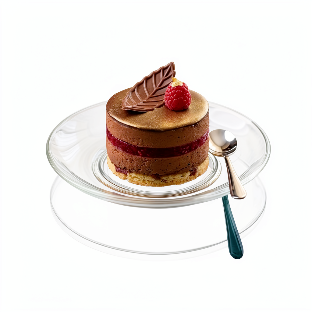 Piring Kue Diameter 14cm/Piring Tatakan Gelas/Dessert Plate 14 cm/Piring Kaca Bening