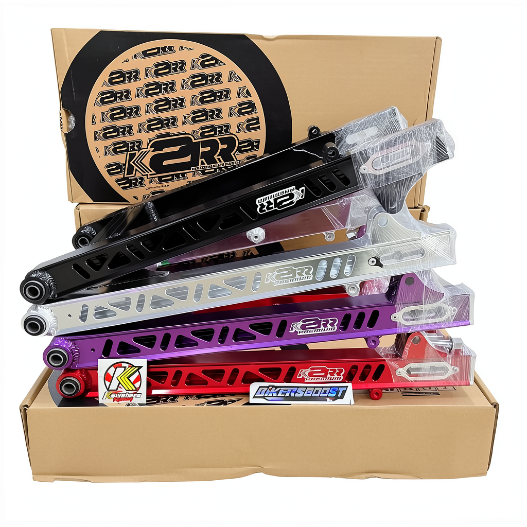 Swing Arm lengan ayun K2RR/K2R Kawahara Coak Kotak terbaru V2 for Jupiter Z ,Z1, VegaR new ,Sleepeng