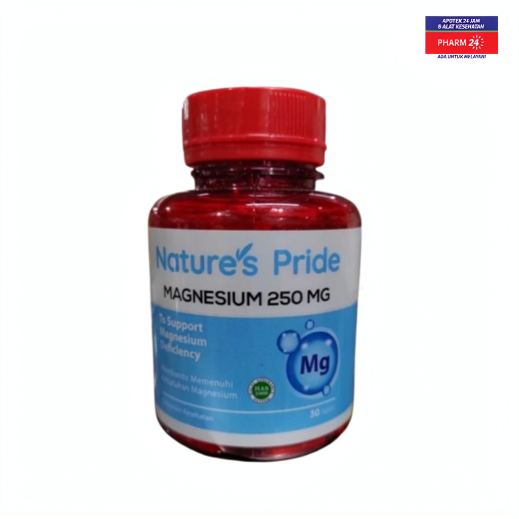 Nature's Pride Magnesium 250 MG isi 30